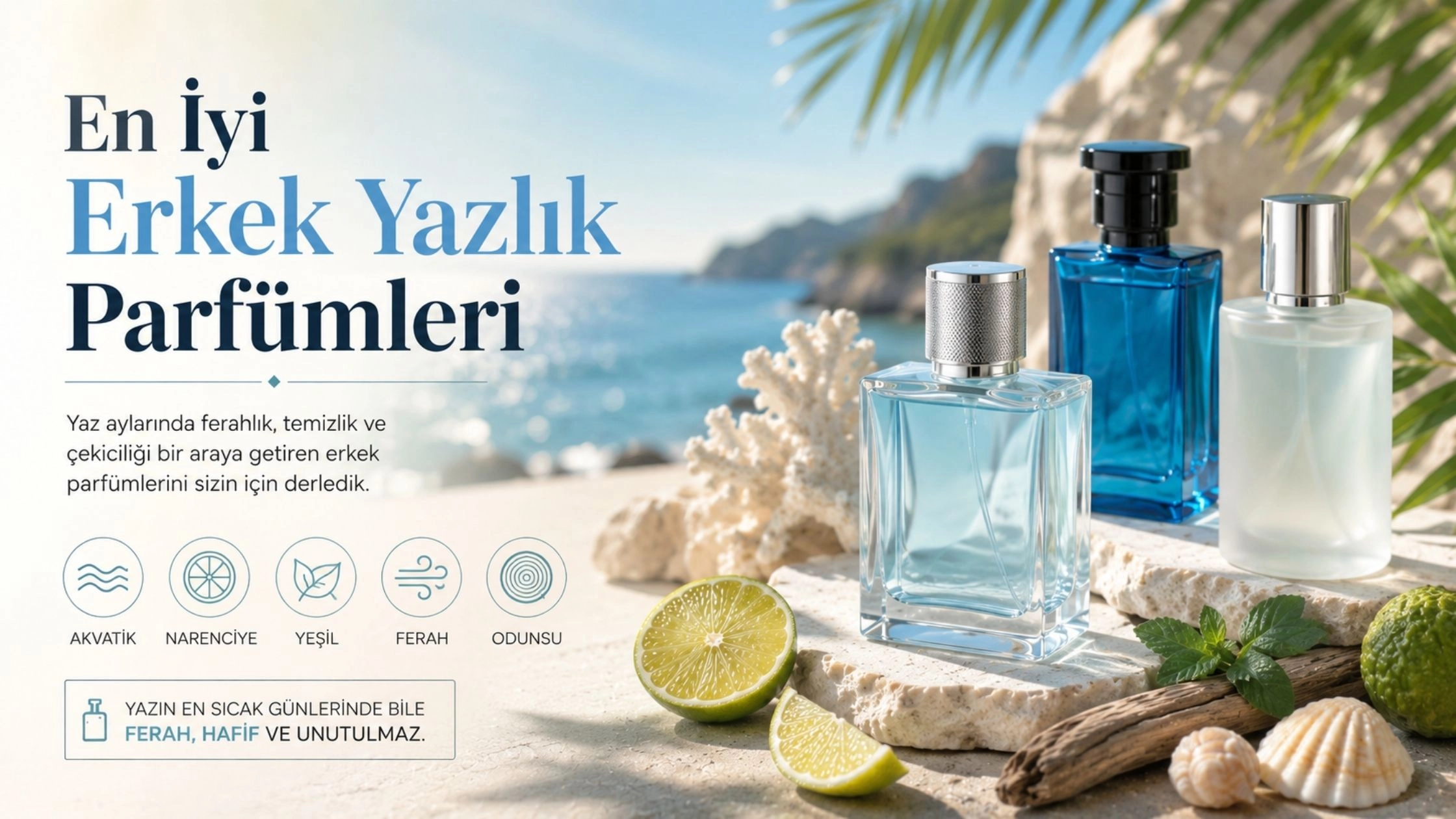 2026’nın En İyi Yazlık Erkek Parfümleri