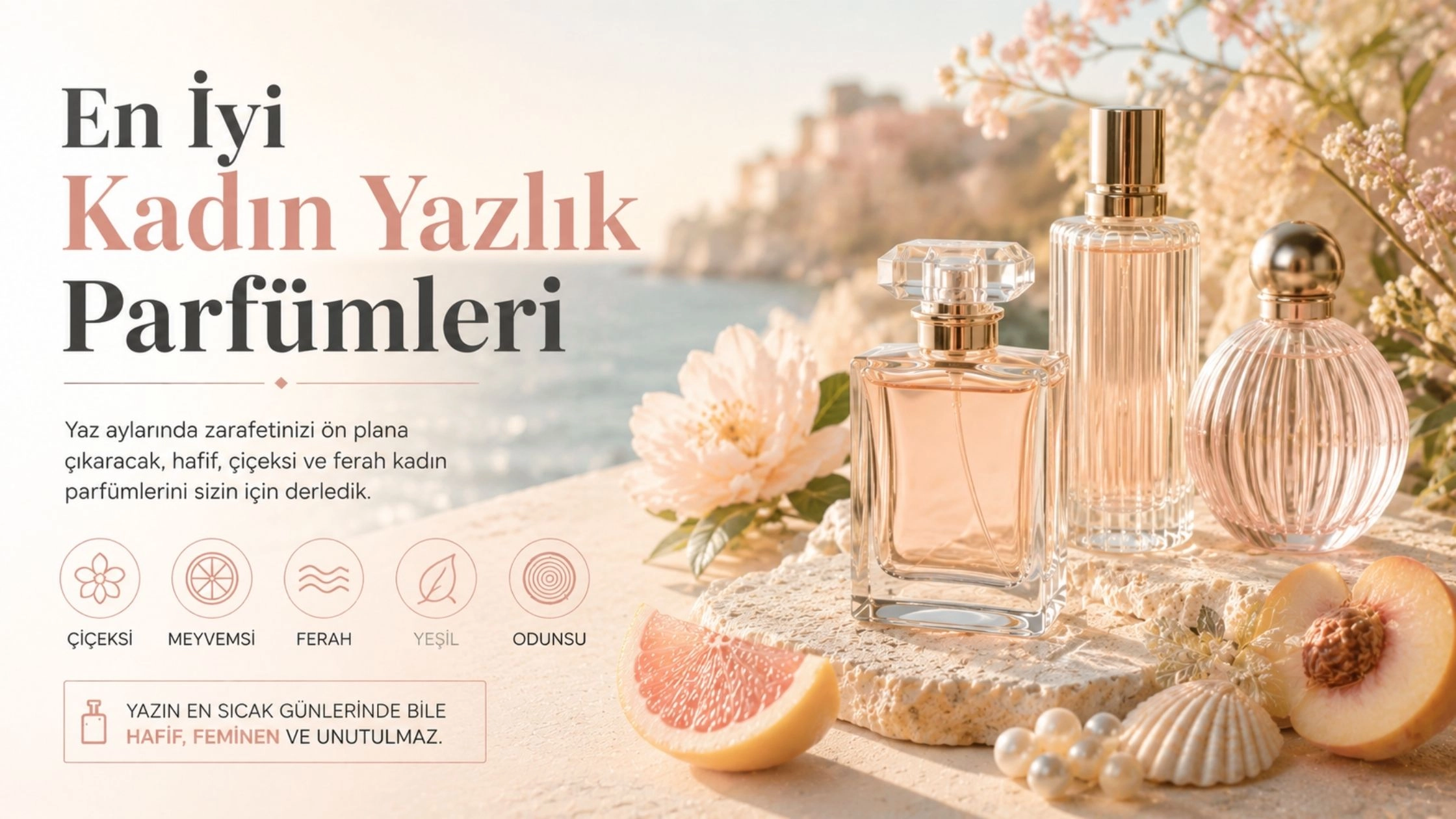 2026’nın En İyi Yazlık Kadın Parfümleri