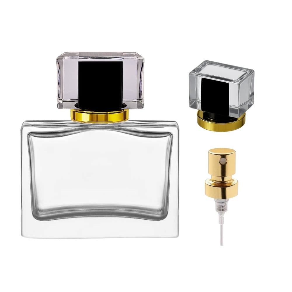 Verona%2050%20ml%20Parfüm%20Şişesi%20Gold%20Boyunlu