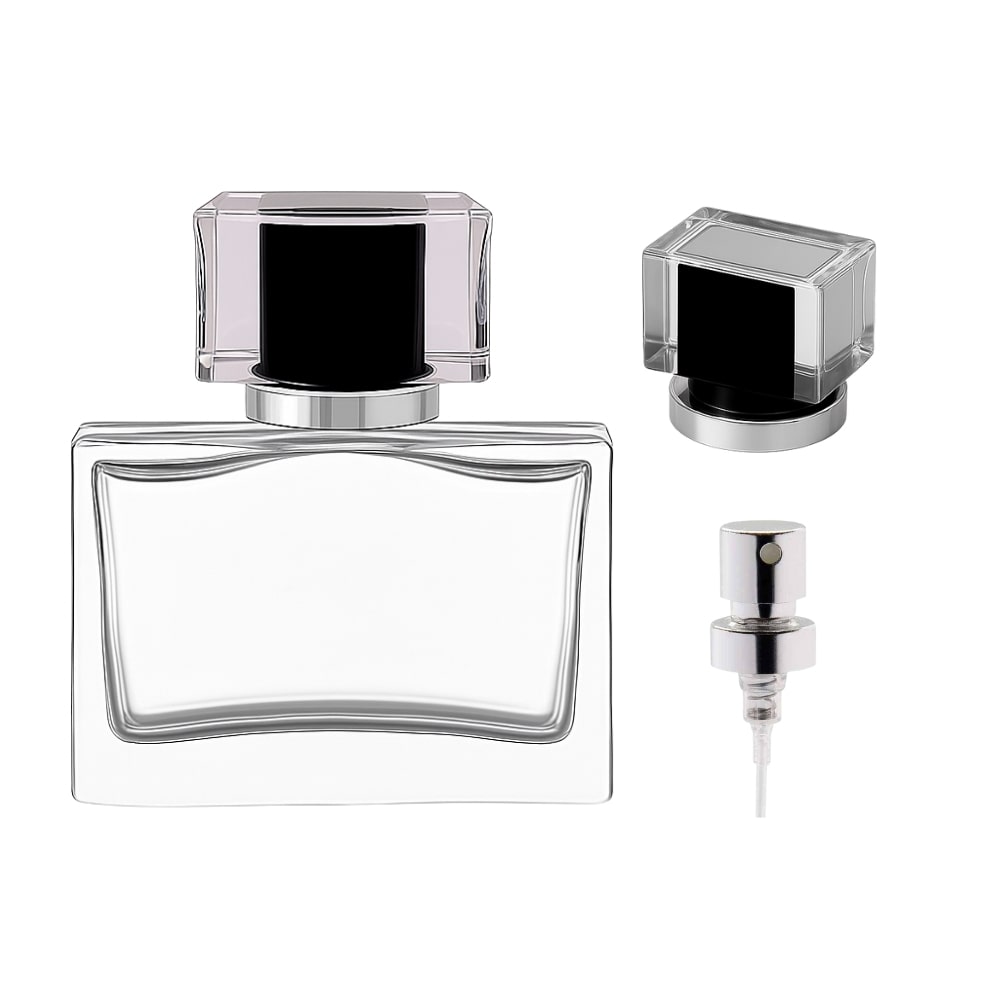 Verona%2050%20ml%20Parfüm%20Şişesi%20Gümüş%20Boyunlu