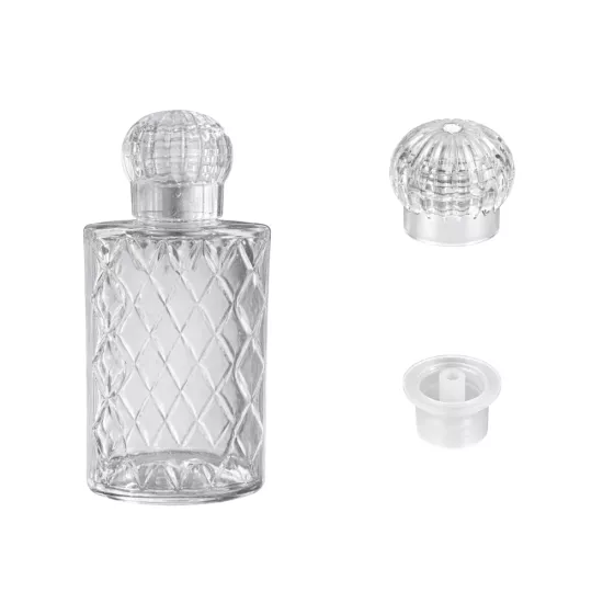 Anadolu 50 ml Kolonya Şişesi | Kapaklı & Tıpalı Ekonomik Plastik Şişe