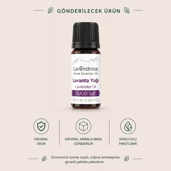 Lavanta Uçucu Yağı %100 Saf 10 ml