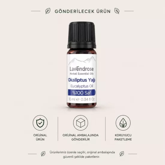 Okaliptus Uçucu Yağı %100 Saf 10 ml