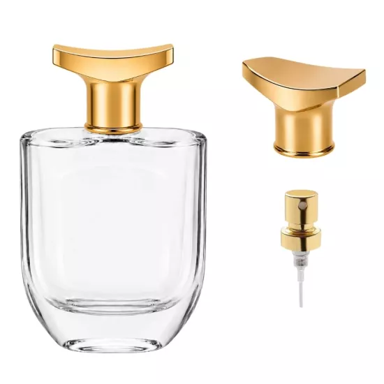 Elegant 100 ml Parfüm Şişesi | Premium Cam Şişe