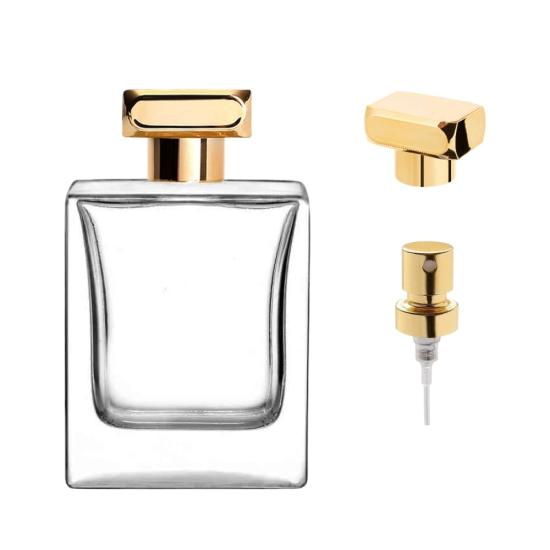 Parfüm Şişe Gold Kapak Lizayn 50 ml