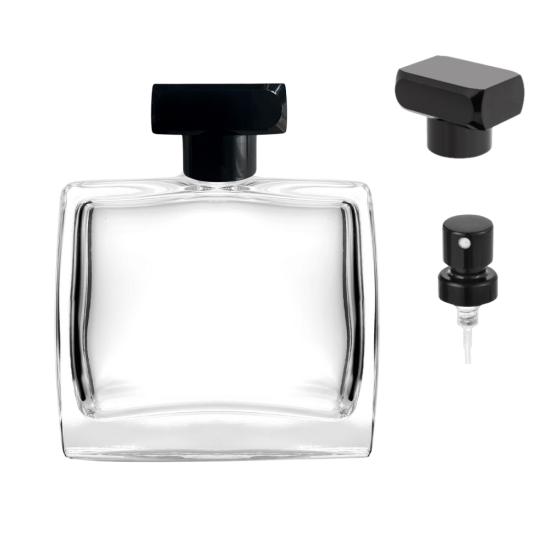Parfüm Şişe Panorama Siyah Kapak 50 ml