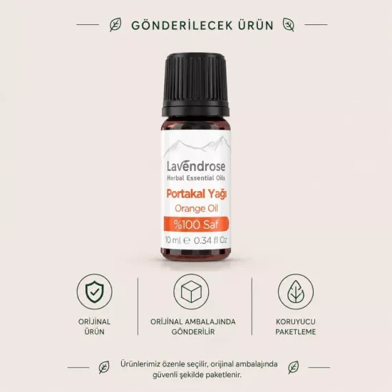 Portakal Uçucu Yağı %100 Saf 10 ml