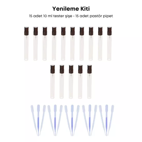 Tester Parfüm Yenileme Kiti - 15 adet